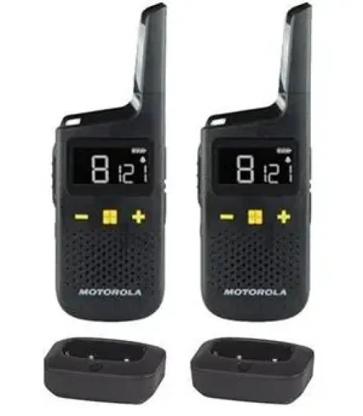 Motorola Talkabout XT185 čierna / Vysielačka / PMR / dosah 8 km / 16 kanálov / IP54 (D3P01611BDLMAW)