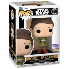 Funko Vinyl: Star Wars Obi-Wan - Young Leia w Lola
