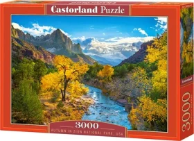 Castorland 300624 Jeseň v národnom parku Zion, USA