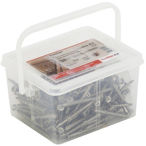 Fischer 660613 terasové skrutky 5 mm 60 mm ITX 200 ks; 660613