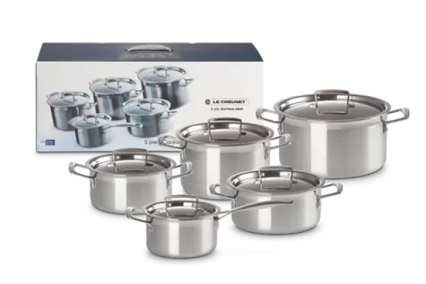 Le Creuset Sada hrncov z nerezovej ocele 5ks (96209400001000)