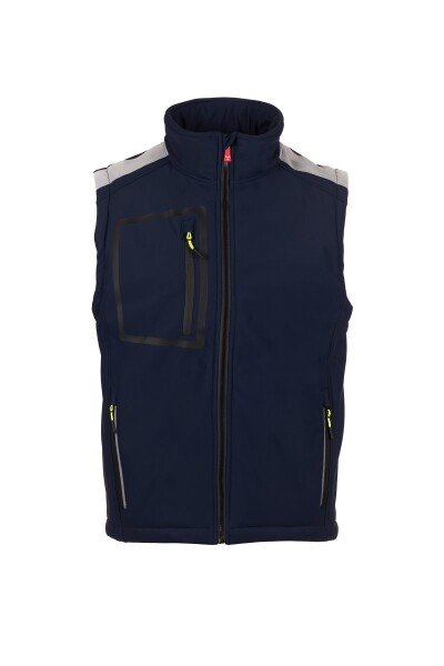 Pánska softshellová vesta Payper STREAM VEST PAD Farba: Námornícka modrá, Veľkosť: XL (S00772048908017XL)