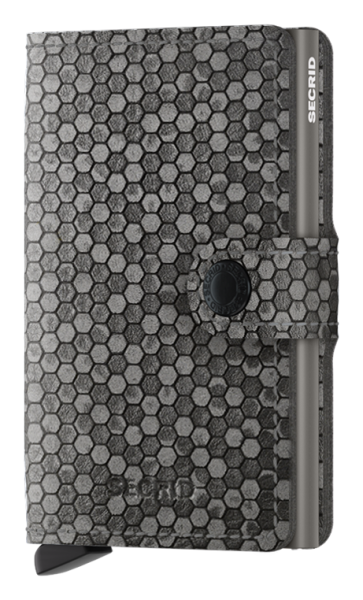 Mini peňaženka Secrid Miniwallet Hexagon Grey