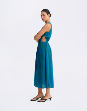 Thinking MU Windsor Kin striped dress MULTICOLOR S