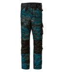 Vertex Camo pracovné nohavice pánske maskáčové benzínové 60