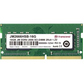 Transcend JetRAM RAM modul pre notebooky DDR4 16 GB 1 x 16 GB Bez ECC 2666 MHz 260pin SO-DIMM CL19 JM2666HSB-16G; JM2666HSB-16G