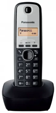 Panasonic KX-TG1911FXG čierno-šedá / DECT bezdrôtový telefón / 1-riadkový displej / české menu (KX-TG1911FXG)