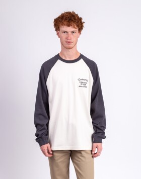 Carhartt WIP L/S Alston T-Shirt Wax/Graphite XL