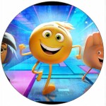 Jedlý papier Emoji vo filme smajlíci 19,5 cm - Pictu Hap - Pictu Hap