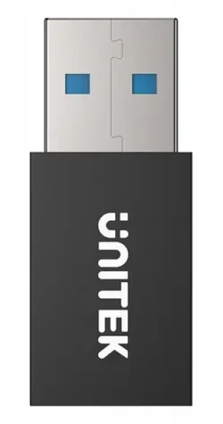 Unitek A1056ABK01 čierna / Adaptér / USB-A (M) - USB-A (F) (A1056ABK01)