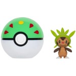 Jazwares Pokémon Clip N Go Poké Ball Chespin a Friend Ball