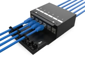 Digitus Konsolidačný box pre 6x Keystone / Box na konsolidačný bod / 6x RJ45 / oceľ / IP20 (DN-93708-6)