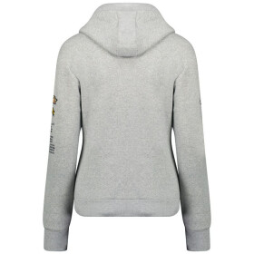 Geografické Nórsko 3/4 mikina Gymclass Distri M WU1293H/GN B-Grey M