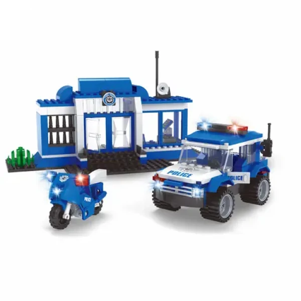 BLOXO 259928 Kompatibilná stavebnica polícia stanica 194 ks