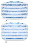 Polti handričky z mikrovlákna pre parné mopy SV6xx / Handrička na parný mop / 2 ks / kompatibilná SV610/620/650/660