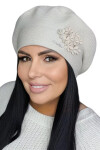 Dámsky baret Feba - Kamea 54/60 tmavě šedá