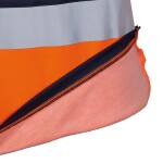 Reflexné pracovné tričko Cofra ELDORET Farba: Oranžová, Veľkosť: XL (V658-0-02_Z_5)