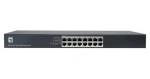 LevelOne GEU-1632 / Switch / 16x Gigabit Ethernet / Unmanaged / 19" kovový (GEU-1632)