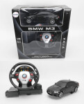 Mamido Mamido Autíčko na diaľkové ovládanie BMW M3 1:18 s volantom čierne