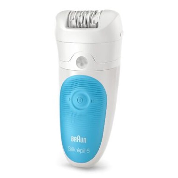 Braun Silk-épil 5-511 modrá / epilátor s 2 doplnkami / 2 rýchlosti / vodeodolný / 30 min prevádzky (5-511-B)