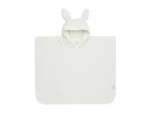 Jollein Osuška pončo Ivory / 60 x 65 cm / od 12 mesiacov do 4 rokov (533-550-66041)