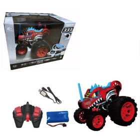 RC 5-kolesové kaskadérske auto červené 1 : 16