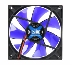 Noiseblocker BlackSilent Fan XL2 modrá / 120mm / 21 dB @ 1500 RPM / 57.68 CFM / 3-pin (ITR-XL-2)