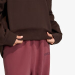 Mikina adidas Essentials Crew Fleece Oversized Aurora Coffee XS