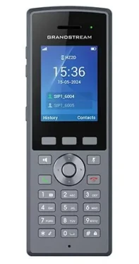 Grandstream DP735 sivá / VoIP telefón DECT / 20 SIP účtov / IP67 / 2,4" TFT displej (DP735)