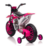 Mamido Mamido Detská elektrická motorka XMX616 ružová | EVA kolesá | 12V 7Ah