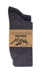 WiK 20599 Nórske pánske ponožky A'2 39-46 grafit 39-42
