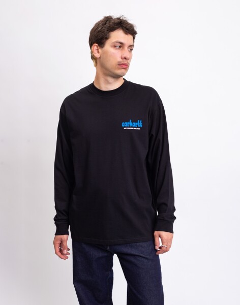 Carhartt WIP L/S Framework T-Shirt Black M
