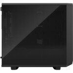 Fractal Design Meshify 2 Nano TG Dark Tint čierna / Mini-ITX / 2x USB-A / 1x USB-C 3.2 / bez zdroja / priehľadná bočnica (FD-C-MES2N-01)