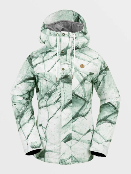 Volcom Bolt Insulated WHITE ICE zimná bunda dámska