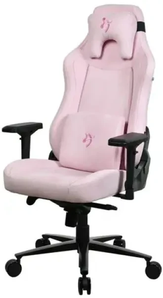 Arozzi VERNAZZA Supersoft Fabric Pink / Herné stoličky / látkové čalúnenie / ružová / nosnosť 145kg (VERNAZZA-SPSF-PNK)