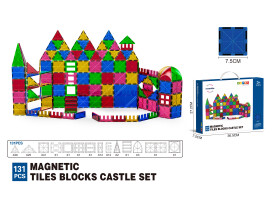 Mamido Mamido Farebná magnetická stavebnica 131 dielov XL MT1463