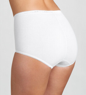 Sloggi Basic+ Maxi nohavičky 2P White 0003 - Triumph 44 bílá