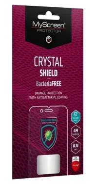 MyScreen CRYSTAL BacteriaFREE / Ochranná fólia / pre Apple iPhone X/Xs/11 Pre 5.8" / antibakteriálne / 4H (M3413CCBF)