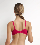 DIM GENEROUS COTTON BIO BRA - DIM - červená 85 D