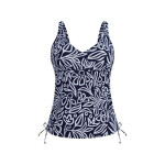 Tielko Tankiny Style Malaika 8474-1 marine-white - Anita Classix 345 marine-bílá 40C