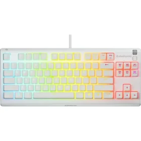 SteelSeries Apex 3 TKL biela / Herná klávesnica / RGB podsvietenie / US layout (483626)