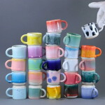 Studio Arhoj Porcelánový hrnček Vulkan 70 ml