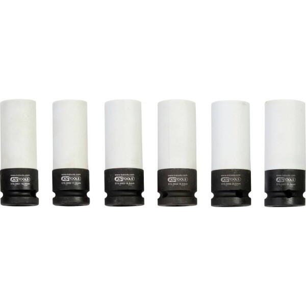 1/2" špeciálna sada hliníkových ráfikov, 6-dielna KS Tools 515.0850; 515.0850