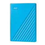 WD WD My Passport WDBR9S0060BBL - Festp - verschlusselt - 6 TB - extern (tragbar) - USB 3.2 Gen 1 - 256-Bit-AES - Sky