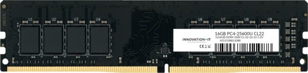 Innovation IT DDR4, 16 GB, 3200MHz, CL22 (4251538811088)