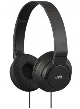 JVC HA-S180BEF čierna / skladacie slúchadlá / jack 3.5 mm / 1.2 m (HAS-180BEF)