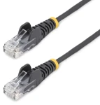 StarTech čierna / Patch kábel CAT6 UTP / Snagless / 3 m / RJ-45 (N6PAT300CMBKS)