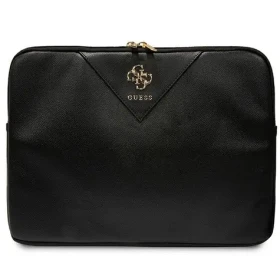 Guess Triangle 4G čierna / Puzdro na notebook / 16 "/ PU koža (GUCS16ZPGSTEGK)