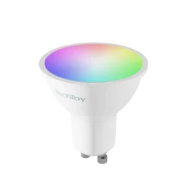 TechToy Smart Bulb RGB 4.7W GU10 ZigBee / 345lm / 2200-6500K / Energetická trieda F (TSL-LIG-GU10ZB)