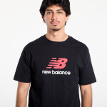 Tričko New Balance Athletics Logo T-Shirt Black Bk L